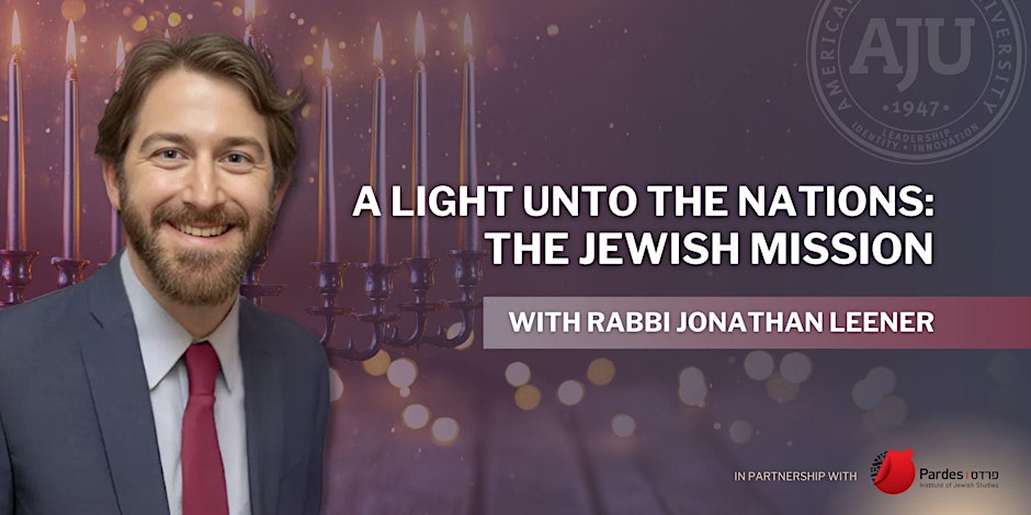 Event with Rabbi Jonathan Leener